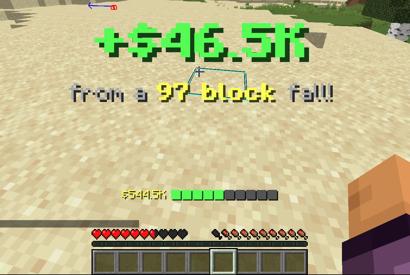 Air Plugin point gain screen